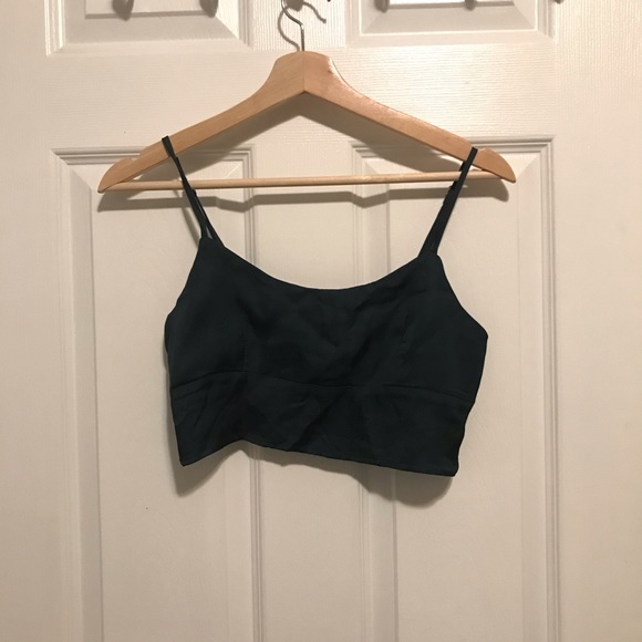 JAGGER & STONE Dylan Crop Top Green - Picture 2 of 4